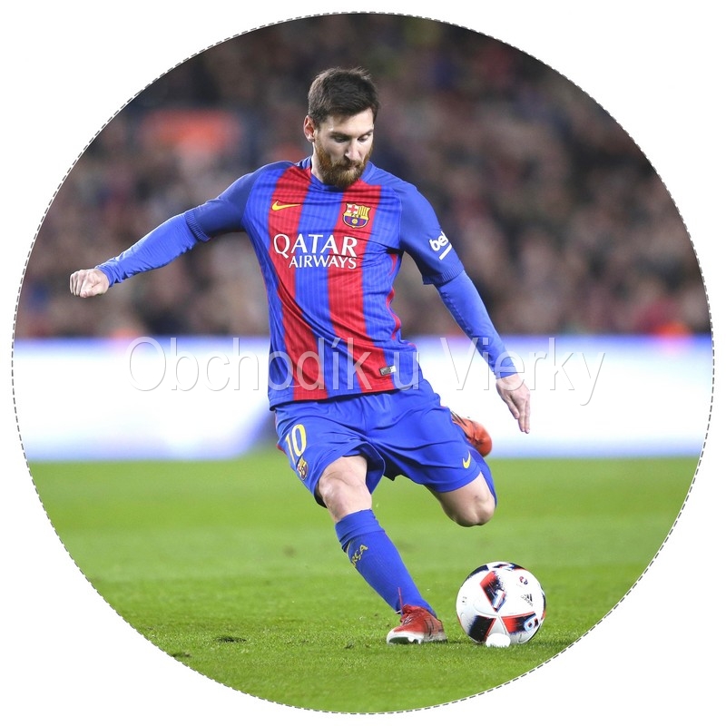 Jedlý obrázok futbal - Lionel Messi č.8060,25